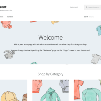 storefront theme screen